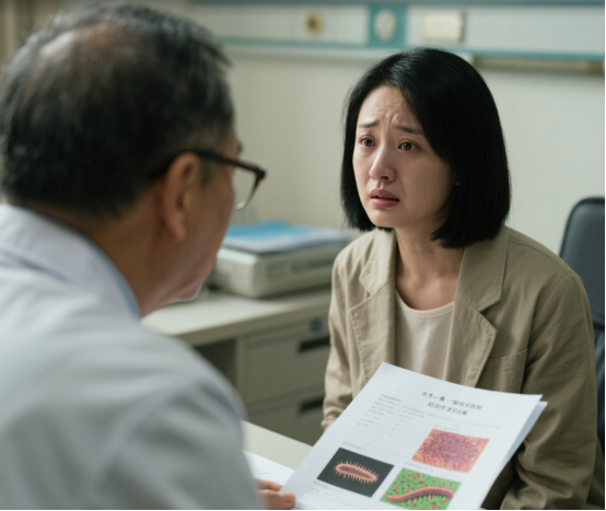 丈夫洗澡时妻子发现其身上粉色虫卵，医院检查后，医生：赶快报警