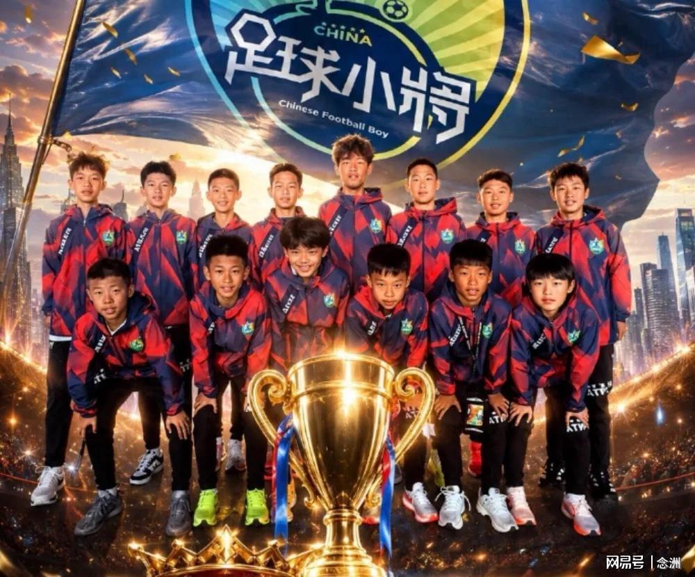 天天盈球 官网-中国足球小将夺冠登热搜第一!全网膜拜董路 14名小球员高举奖杯